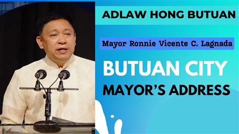 mayor of butuan city 2024|Ronnie Lagnada Biography .
